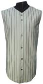 Reebok Sleeveless Button Baseball Jersey-Closeout