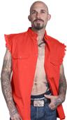 Cotton Heritage Men's Biker Shirt Sleeveless