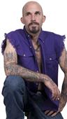 Cotton Heritage Men's Biker Shirt Sleeveless