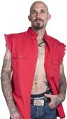 Cotton Heritage Men's Biker Shirt Sleeveless