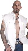 Cotton Heritage Men's Biker Shirt Sleeveless