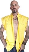 Cotton Heritage Men's Biker Shirt Sleeveless