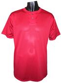 Reebok Polyester Mesh 2 Button Henley-Closeout
