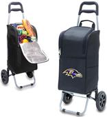 Picnic Time NFL Baltimore Ravens Cart Cooler Picnic Time NFL Baltimore Ravens Cart Cooler