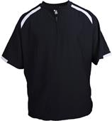 Badger Competitor Short Sleeve Pullover Windshirts