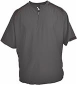 Badger Competitor Short Sleeve Pullover Windshirts Badger Competitor Short Sleeve Pullover Windshirts