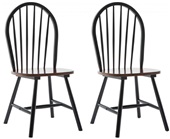 Boraam 36" Wooden Farmhouse Chairs Set of 2 Boraam 36" Wooden Farmhouse Chairs Set of 2