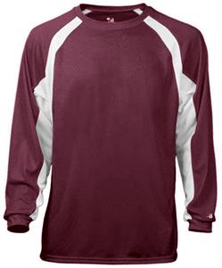 MAROON/WHITE