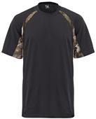 Badger B-Core Hook S/S Performance Camo Tees