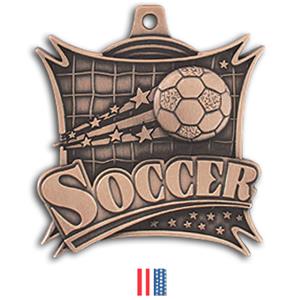 BRONZE MEDAL/FLAG RIBBON