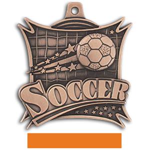 BRONZE MEDAL/ORANGE RIBBON