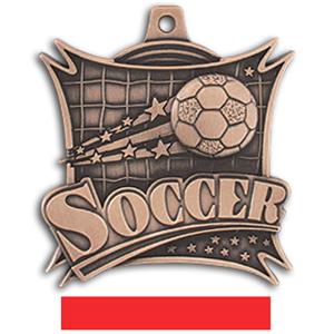 BRONZE MEDAL/RED RIBBON