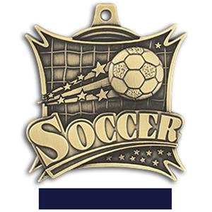 GOLD MEDAL/NAVY RIBBON