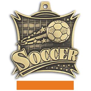GOLD MEDAL/ORANGE RIBBON
