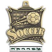 Hasty Awards 2.5" Xtreme Soccer Medals M-701