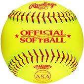 Rawlings 11" Official ASA Fast Pitch Softballs