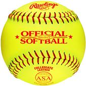 Rawlings 12" Official ASA Fast Pitch Softballs
