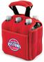 Picnic Time NBA Pistons 6-Pack Beverage Holder