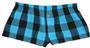 Boxercraft Womens Plaid Flannel Bitty Boxer Shorts
