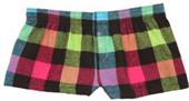 Boxercraft Womens Plaid Flannel Bitty Boxer Shorts Boxercraft Womens Plaid Flannel Bitty Boxer Shorts