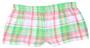 Boxercraft Womens Plaid Flannel Bitty Boxer Shorts