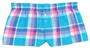 Boxercraft Womens Plaid Flannel Bitty Boxer Shorts