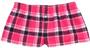 Boxercraft Womens Plaid Flannel Bitty Boxer Shorts