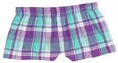 Boxercraft Womens Plaid Flannel Bitty Boxer Shorts