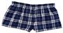 Boxercraft Womens Plaid Flannel Bitty Boxer Shorts