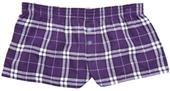 Boxercraft Womens Plaid Flannel Bitty Boxer Shorts