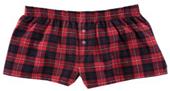 Boxercraft Womens Plaid Flannel Bitty Boxer Shorts Boxercraft Womens Plaid Flannel Bitty Boxer Shorts