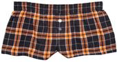 Boxercraft Womens Plaid Flannel Bitty Boxer Shorts