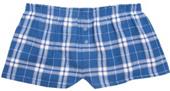 Boxercraft Womens Plaid Flannel Bitty Boxer Shorts