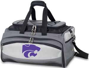 GRAY WITH BLACK & SILVER/EMBROIDERED LOGO