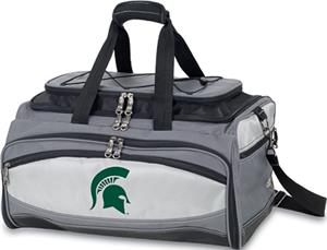 GRAY WITH BLACK & SILVER/DIGITALLY PRINTED LOGO