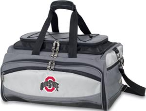 GRAY WITH BLACK & SILVER/EMBROIDERED LOGO