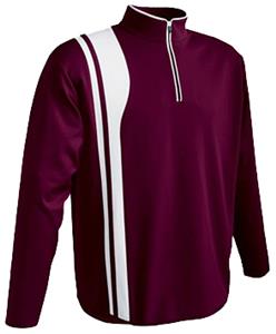 MAROON/WHITE