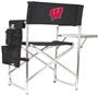 Picnic Time Wisconsin Badgers Folding Sport Chair