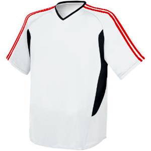 WHITE/BLACK/SCARLET