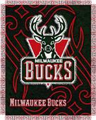 Northwest NBA Milwaukee Bucks 48"x60" Woven Throw