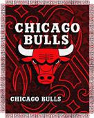 Northwest NBA Chicago Bulls 48"x60" Woven Throw