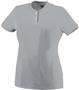 Augusta Girls Wicking Two- Button Jersey