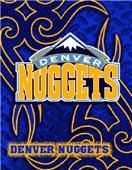 Northwest NBA Denver Nuggets 48"x60" Woven Throw