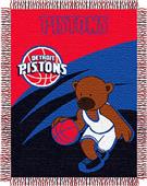 Northwest NBA Detroit Pistons 36"x46" Baby Throw
