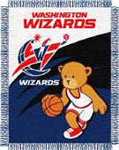 Northwest NBA Washington Wizards 36x46 Baby Throw