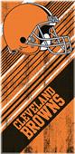 NFL Cleveland Browns Diagonal Beach Towels
