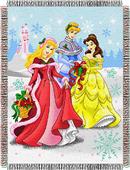 Northwest Disney Princess Dreamy Christmas Throws
