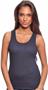 Royal Apparel Womens Baby 2x1 Rib Tank Top