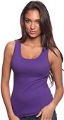 Royal Apparel Womens Baby 2x1 Rib Tank Top
