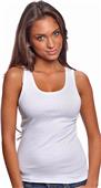 Royal Apparel Womens Baby 2x1 Rib Tank Top